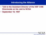 Introducing the Alliance