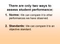 There are only two ways to assess student performance: PowerPoint PPT Presentation
