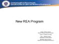 New REA Program PowerPoint PPT Presentation