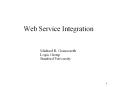 Web Service Integration PowerPoint PPT Presentation