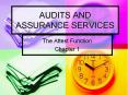 AUDITS AND ASSURANCE SERVICES PowerPoint PPT Presentation