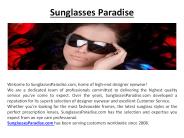 High End Designer Eyewear