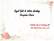 Elegant Reception Wedding Chairs | Royal Wedding Chairs