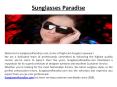 High End Designer Eyewear (1) PowerPoint PPT Presentation