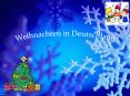 Weihnachten in Deutschland PowerPoint PPT Presentation