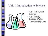Unit 1: Introduction to Science