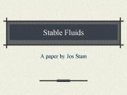 Stable Fluids