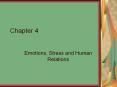 Emotions, Stress and Human Relations PowerPoint PPT Presentation