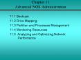 Chapter 11 Advanced NOS Administration PowerPoint PPT Presentation