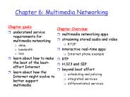 Chapter 6: Multimedia Networking