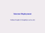Internet Deployment