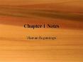 Chapter 1 Notes PowerPoint PPT Presentation