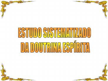 ESTUDO SISTEMATIZADO