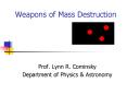 Weapons of Mass Destruction PowerPoint PPT Presentation