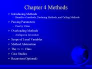 Chapter 4 Methods