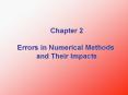 Numerical Methods for Computer Engineering PowerPoint PPT Presentation