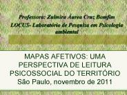 MAPAS AFETIVOS: UMA PERSPECTIVA DE LEITURA PSICOSSOCIAL DO TERRIT
