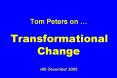 Tom Peters on  PowerPoint PPT Presentation