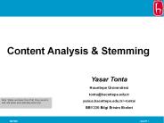 Content Analysis