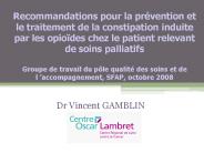 Recommandations pour la pr