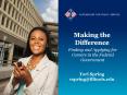 Making the Difference PowerPoint PPT Presentation