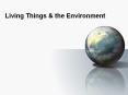 Living Things PowerPoint PPT Presentation