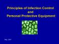 Principles of Infection Control and Personal Protective Equipment PowerPoint PPT Presentation
