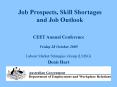 Job Prospects, Skill Shortages and Job Outlook PowerPoint PPT Presentation