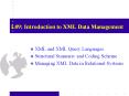 L09: Introduction to XML Data Management PowerPoint PPT Presentation