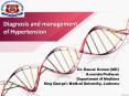 Diagnosis and management of Hypertension PowerPoint PPT Presentation