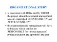 ORGANIZATIONAL STUDY PowerPoint PPT Presentation