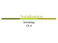 Socialization PowerPoint PPT Presentation