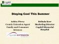 Staying Cool This Summer PowerPoint PPT Presentation