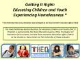 Getting It Right: Educating Children and Youth Experiencing Homelessness *  * This McKinney-Vento 101 presentation was developed by the Texas Homeless Education Office (THEO) PowerPoint PPT Presentation
