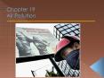 Chapter 19 Air Pollution PowerPoint PPT Presentation