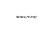 Bilanca placanja