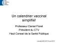 Un calendrier vaccinal simplifi PowerPoint PPT Presentation