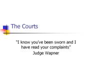 The Courts