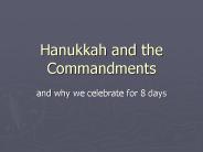 Hanukkah and the Commandments