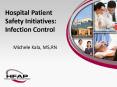 Hospital Patient Safety Initiatives: Infection Control PowerPoint PPT Presentation