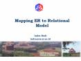 Mapping ER to Relational Model PowerPoint PPT Presentation