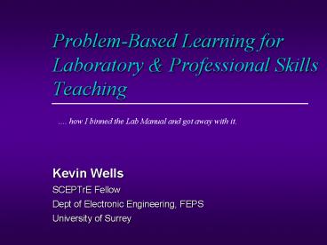 presentation player overlay