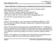 PHY Proposal Selection VOTE 