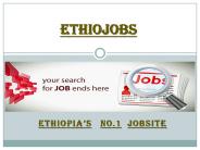Now Get Hotel Jobs in Addis Ababa