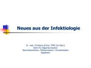 Neues aus der Infektiologie