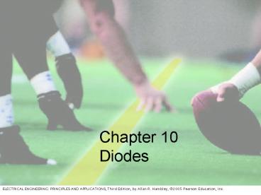 Chapter 10 Diodes
