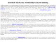 Essential Tips To Buy Top Quality Costume Jewelry