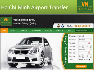Car rental in vietnam