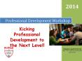 Professional Development Workshop PowerPoint PPT Presentation