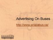 Awesome Bus Vinyl Wrap Canada